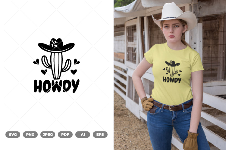 Howdy Svg Image 3