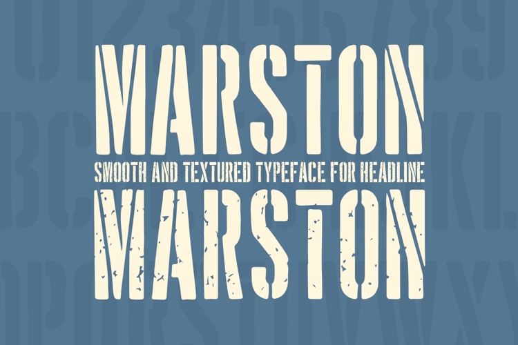 Marston Font - Vintage