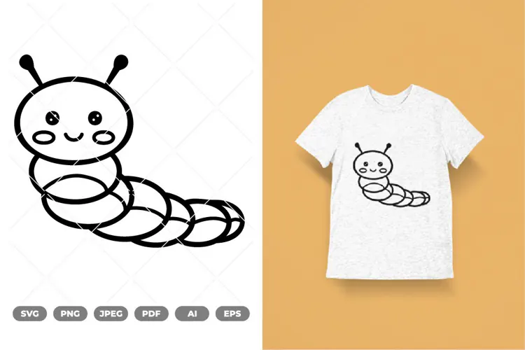 Worm SVG & Clipart