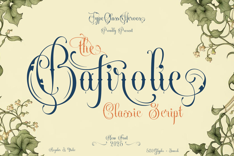 Bafirolic Classic Script