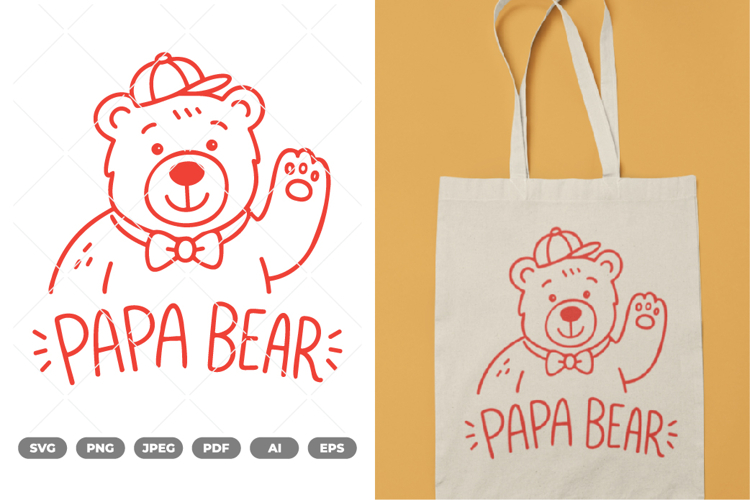 Bear Silhouette SVGs Image 16
