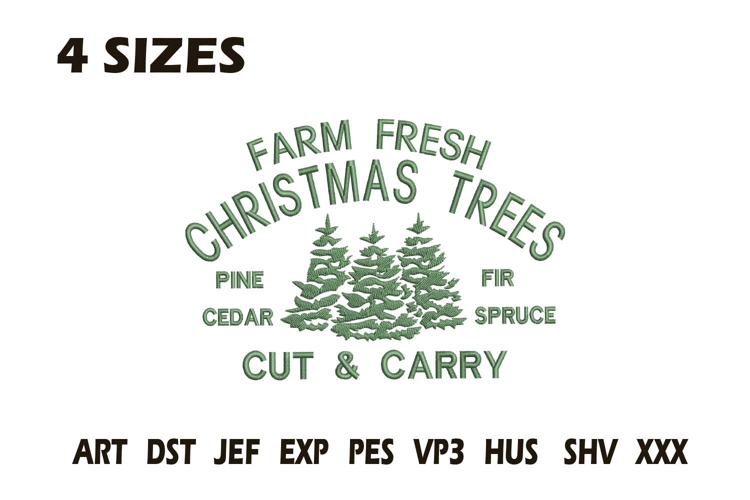 Christmas Tree Embroidery Image 9