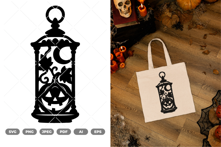 Halloween Lantern SVG & Clipart