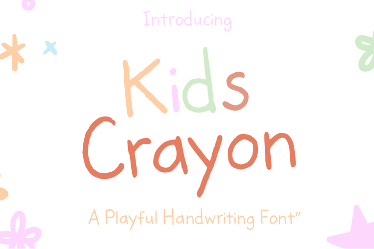 Kids Crayon example image 1