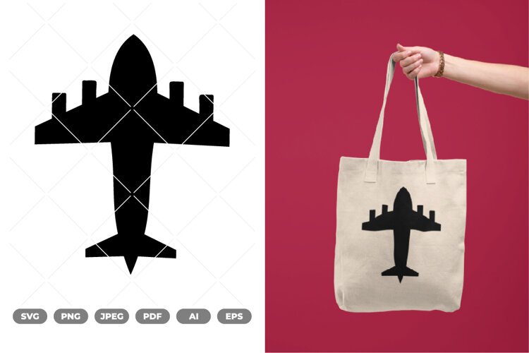 Air Plane SVG & Clipart example image 1