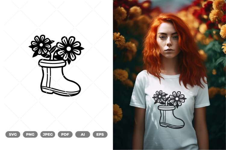 Cowboy Boot Clipart Image 10