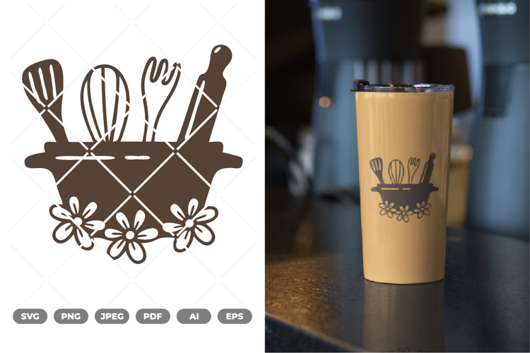 Kitchen Ornament SVG & Clipart