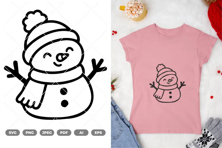 Snowman SVG & Clipart