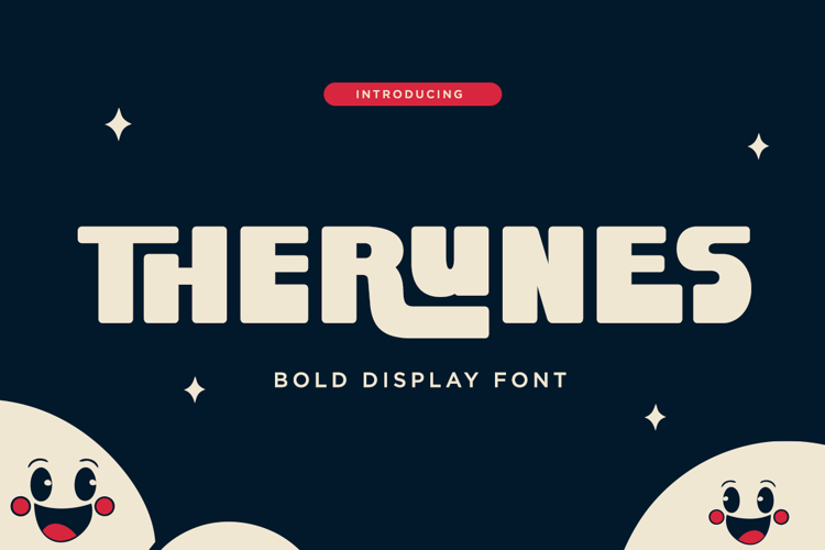 Therunes - Bold Display Font