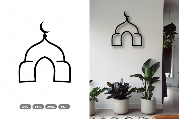 Mosque Logo SVG & Clipart