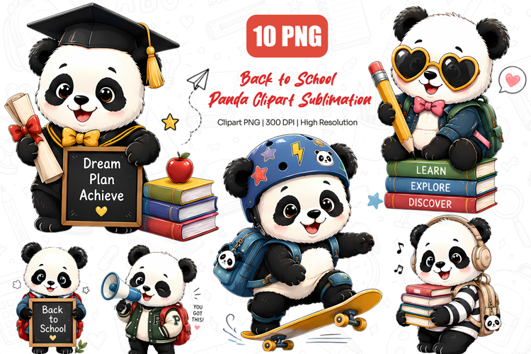 Panda Clipart Image 7