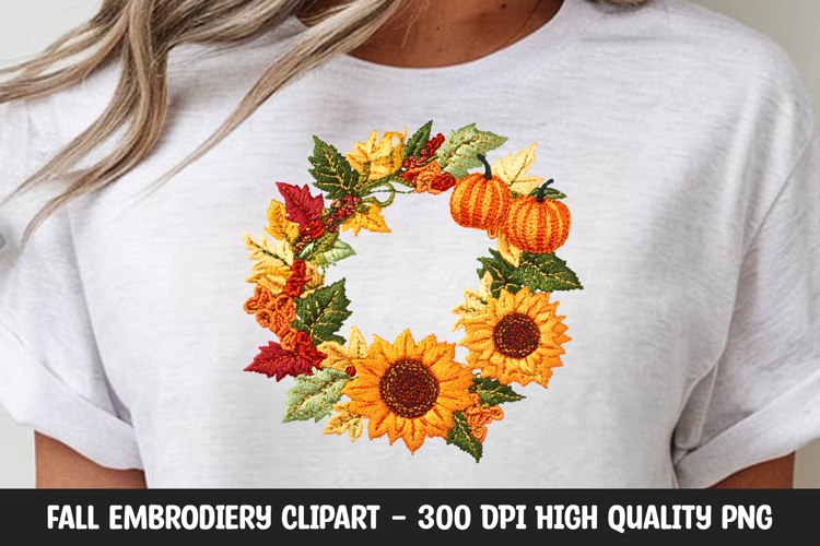 Floral Wreath Clipart Image 16