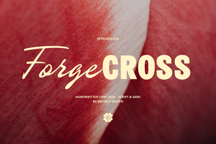 ED Forge Cross - Handwritten Font Duo