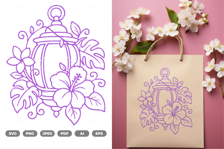 Lantern SVG   Clipart