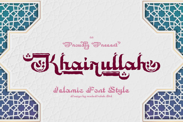 Khairullah - Arabic Font