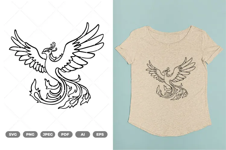 Flying Bird SVG & Clipart