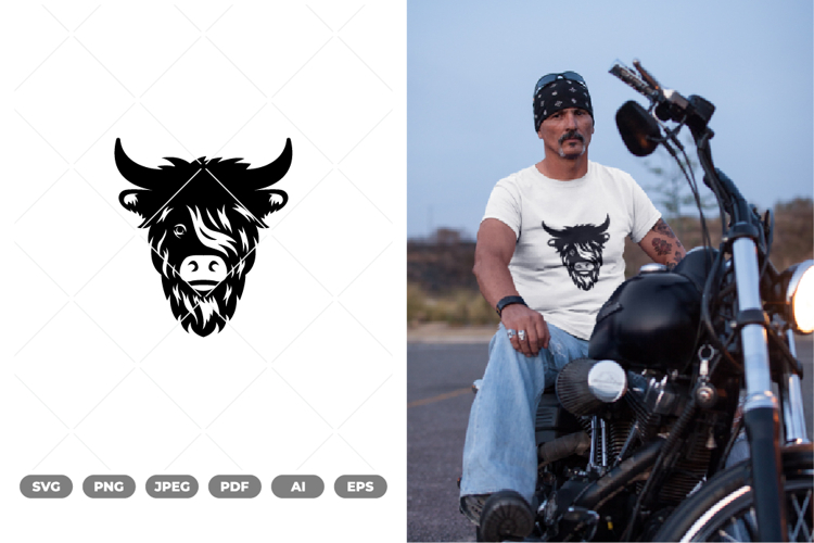 Highland Cow Svg Image 7
