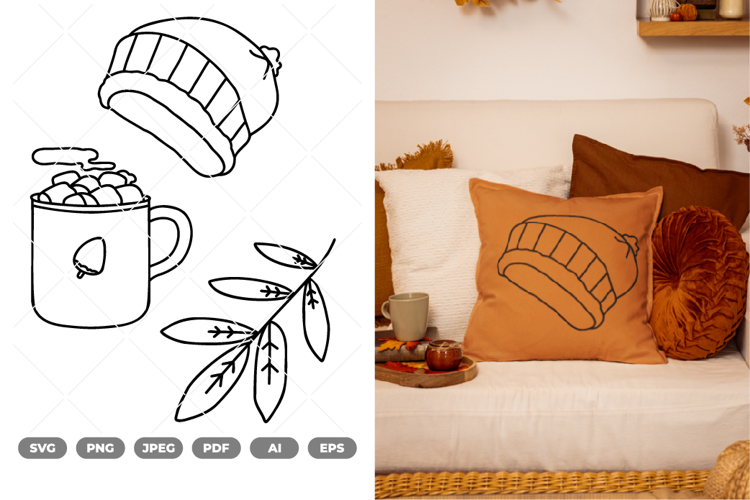 Autumn Element SVG & Clipart