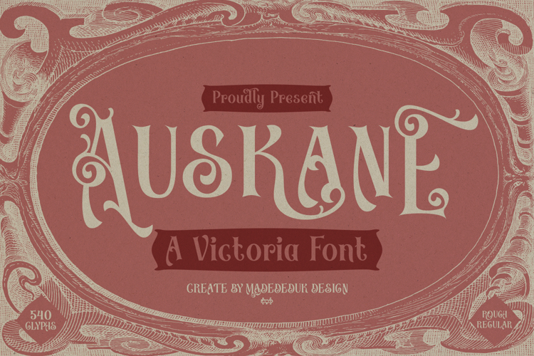 Auskane Victorian Font