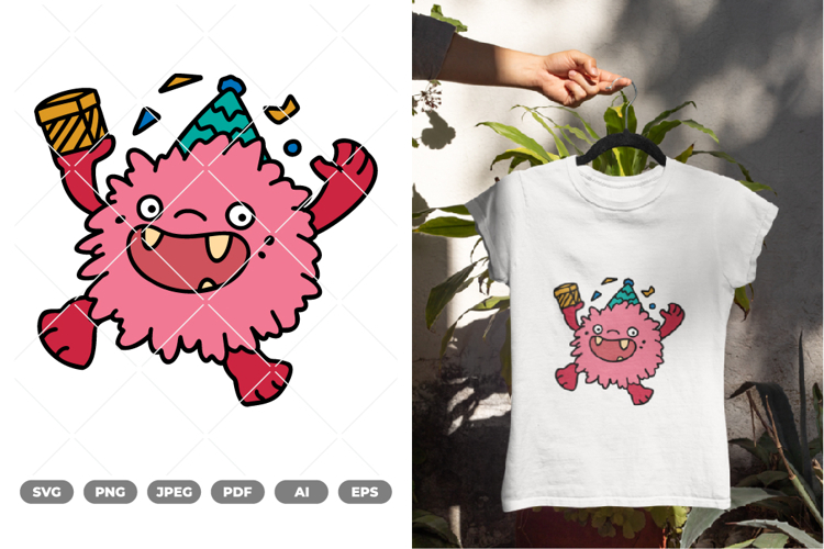 Monster Colored SVG & Clipart