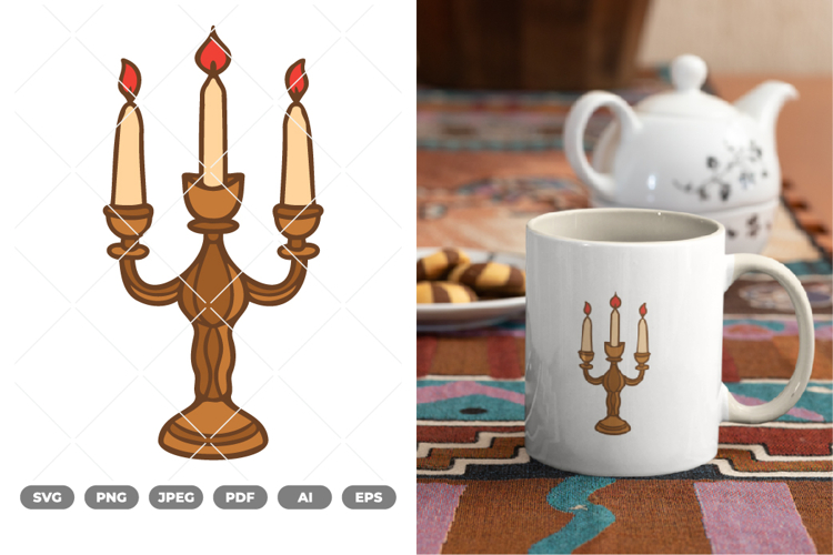 Candle Illustration Image 3