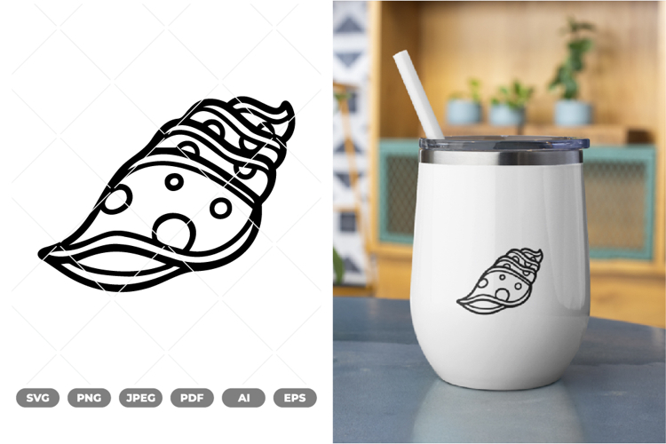 Seashell SVG   Clipart