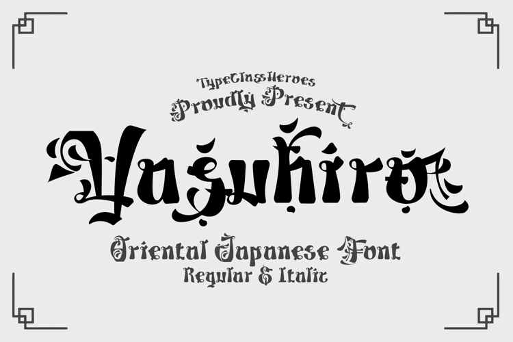 Samurai Fonts