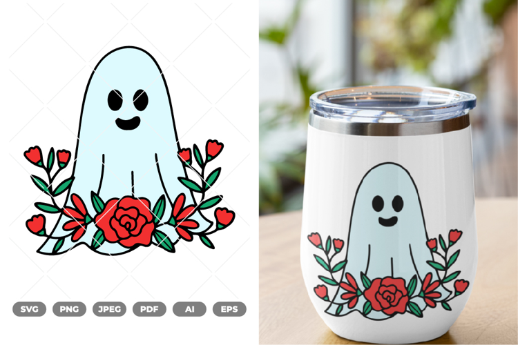 Ghost Colored SVG & Clipart