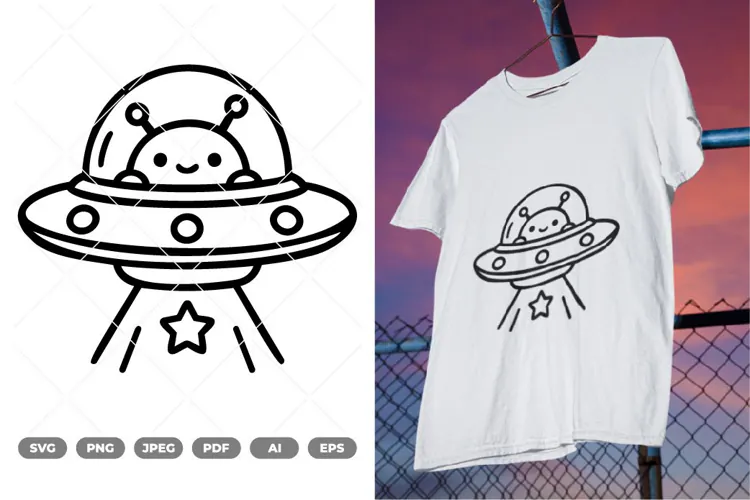 UFO SVG & Clipart