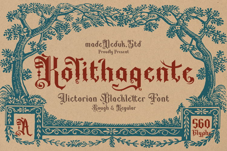 Kolithagente Blackletter