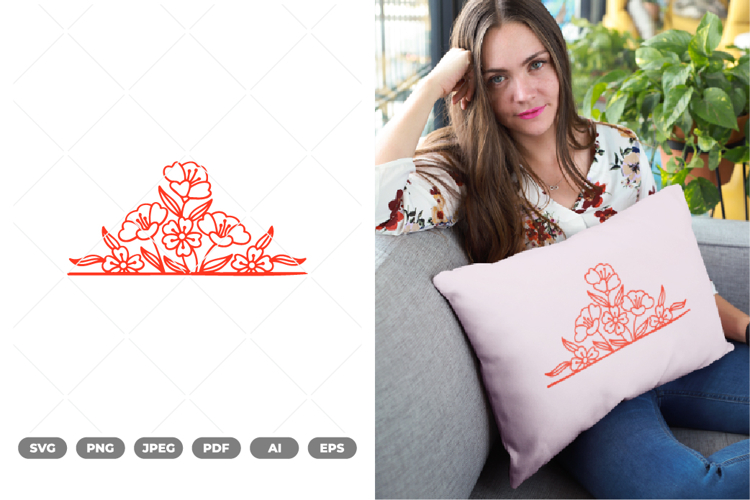 Floral Background Svg Image 15