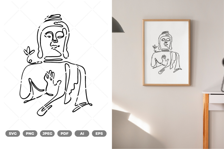 Buddha Illustration Image 17