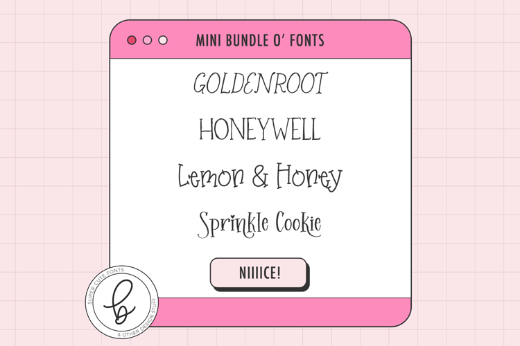 Serif Font Mini Bundle