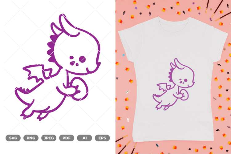 Cute Dragon Clipart