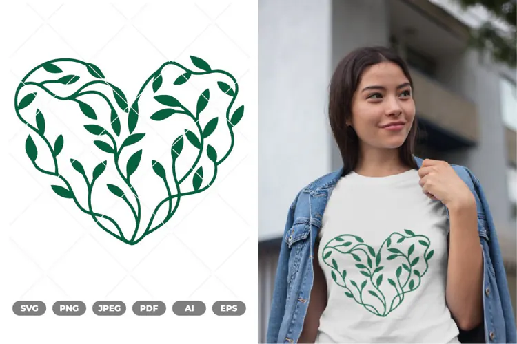 Tree Heart SVG & Clipart