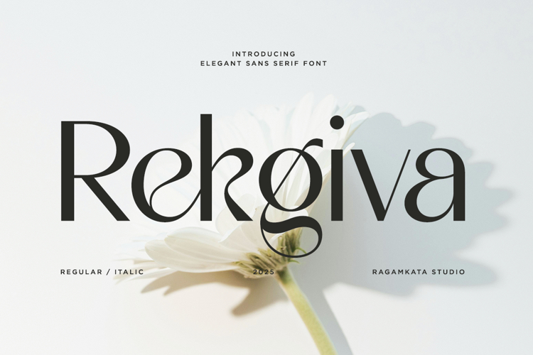 Rekgiva - Elegance Sans Font