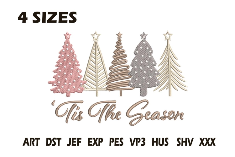 Christmas Tree Embroidery