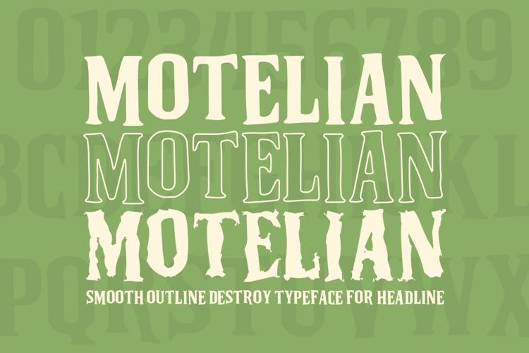 Motelian Font - Display Serif