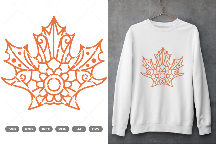 Fall Leaves Graphic Image 5