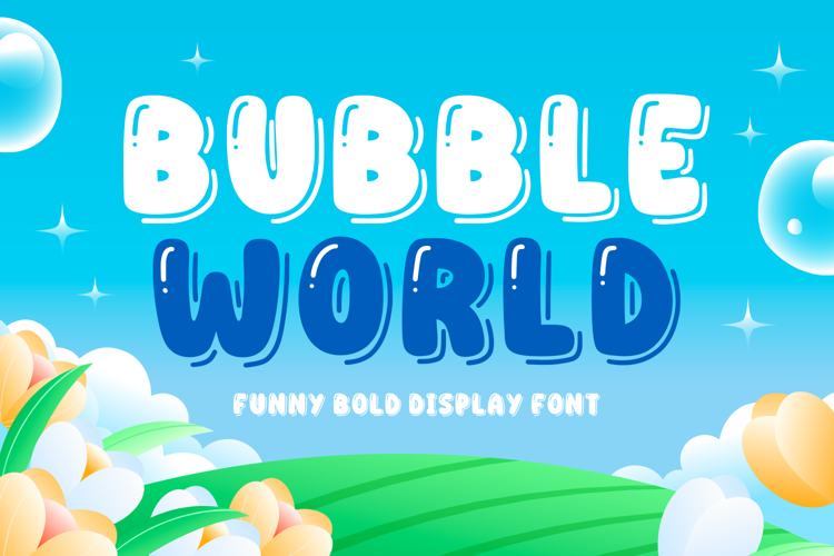 Bubble World - Bubble Font