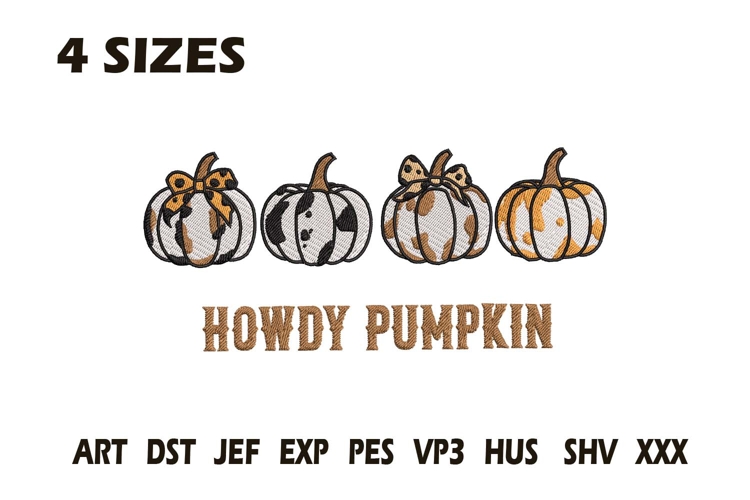 Pumpkin Embroidery Image 15