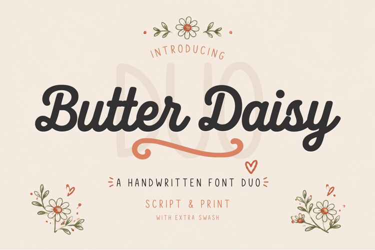 Butter Daisy Duo