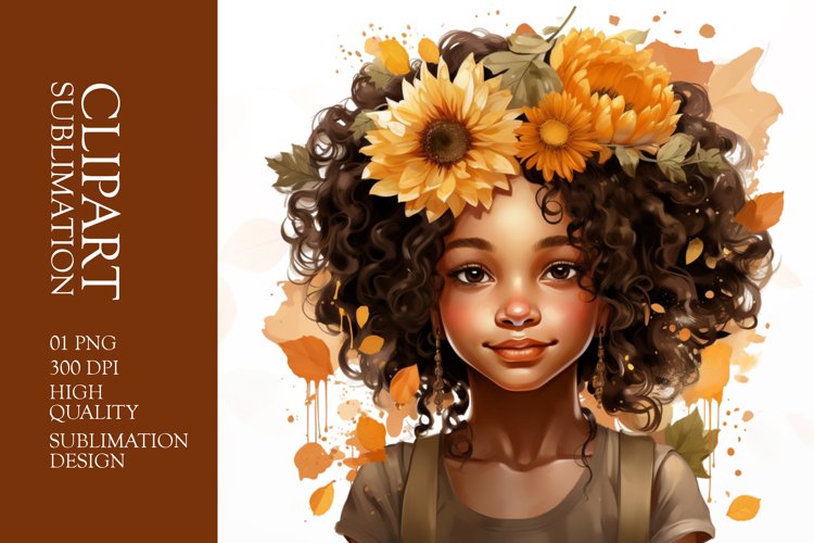 Watercolor Sunflower Clipart