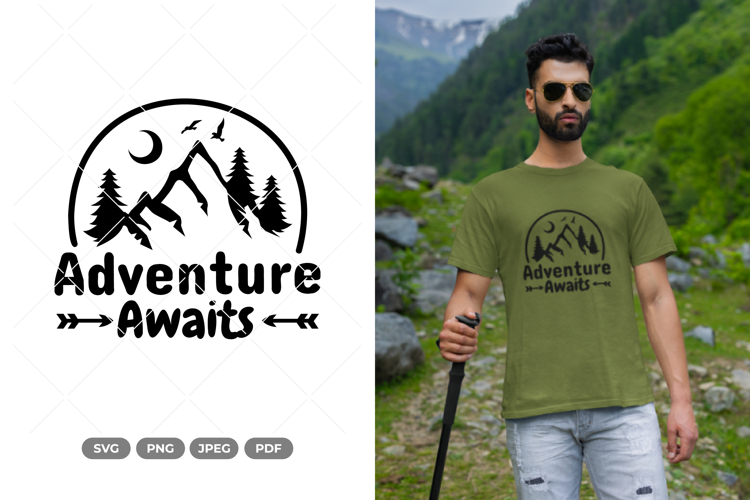 Adventure Awaits SVG & Clipart