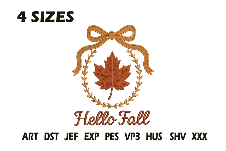 Leaf Embroidery Image 16