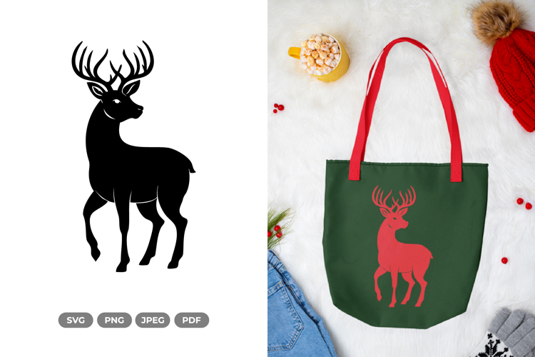 Deer Silhouette Svg Image 7