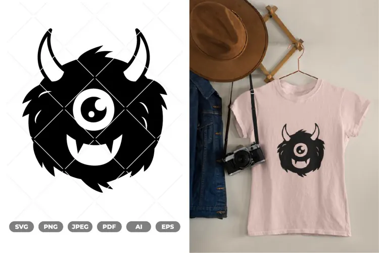 Cute Monster SVG & Clipart