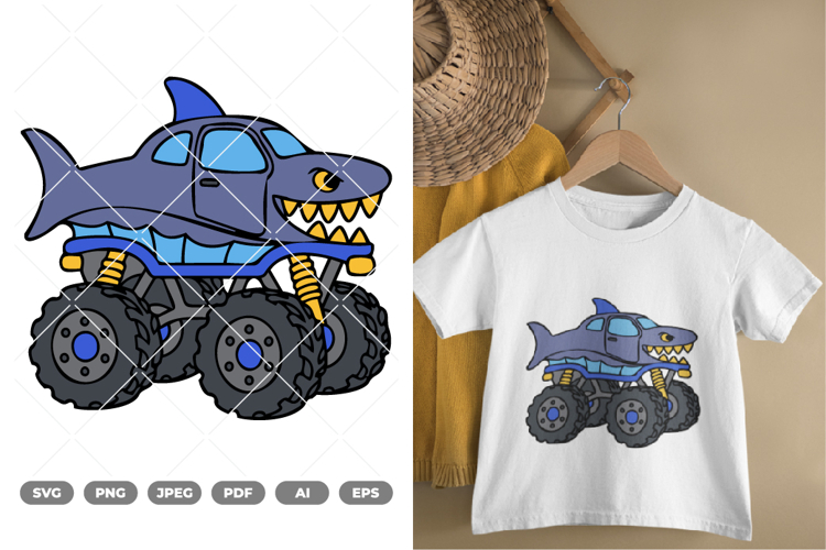 Monster Truck Clipart Image 14