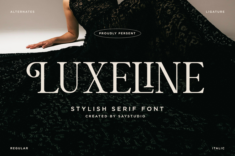 Luxeline - Stylish Elegant Font