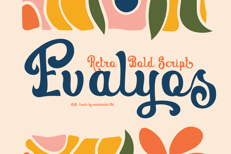 Evalyos Retro Script